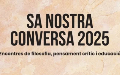 La Fundación Sa Nostra presenta por cuarto año consecutivo una nueva edición del ciclo Sa Nostra Conversa.
