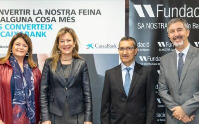 CaixaBank apoya con 510.000 euros programas sociales y medioambientales en Baleares junto a Fundació Sa Nostra