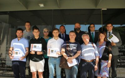 Entrega de los premios a los ganadores del XXIX Club de Inversión Bankia-UIB