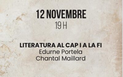 “Sa Nostra Conversa”, diálogo entre Edurne Portela y Chantal Maillard