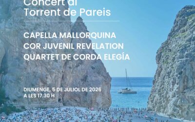 La Fundació Sa Nostra celebra el 62.º Concierto en el Torrent de Pareis