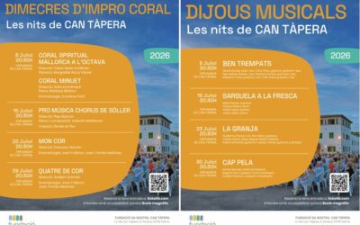 LA FUNDACIÓN SA NOSTRA PRESENTA LA CUARTA EDICIÓN DE “LES NITS DE CAN TÀPERA”