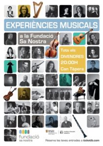 experiencies musicals a la fundacio sa nostra divendres a can tapera